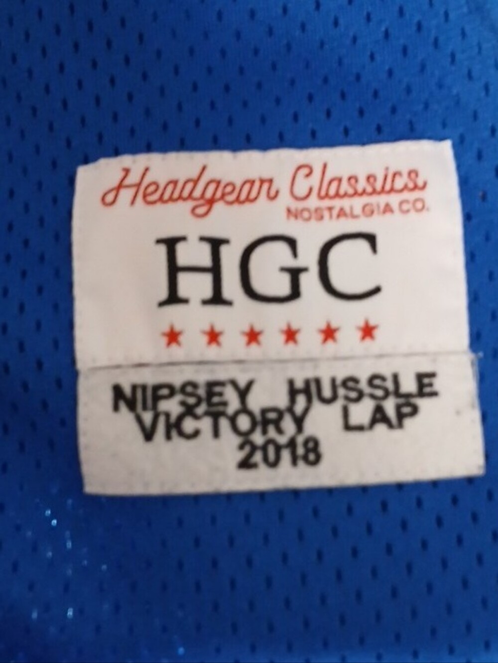 NIPSEY HUSSLE "CRENSHAW" BASKETBALL JERSEY - Picture 2 of 2